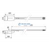 CAME V10DMS+V0682 автоматика для гаражных ворот 2,7 м.