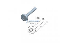 Alutech R-130-11-G ролик ходовой