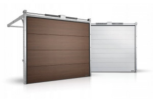 Гаражные секционные ворота серии Alutech Prestige 1750x2250